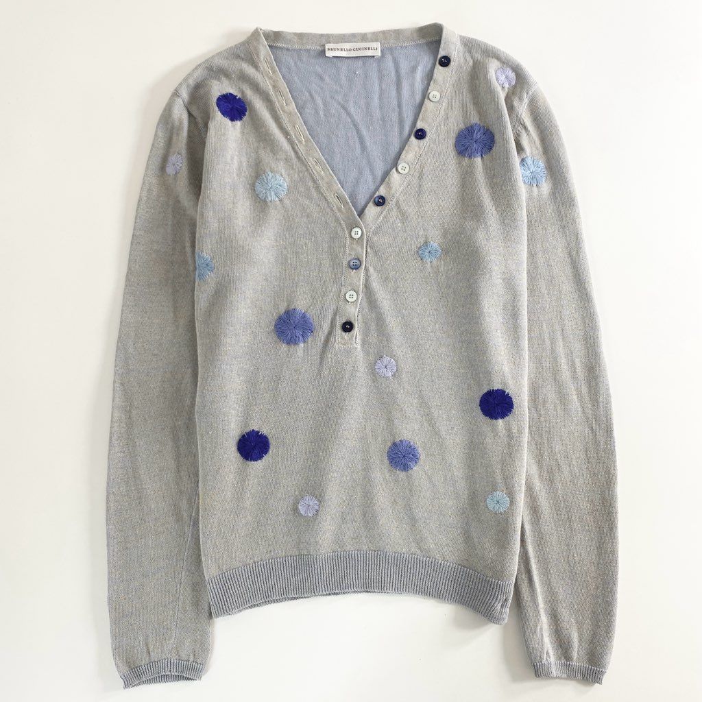 BRUNELLO CUCINELLI ブルネロクチネリリネンサマーセーター BRUNELLO CUCINELLI ブルネロクチネリリネンサマーセーター