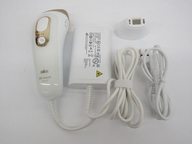 家電 BRAUN Silk expert Pro5 光美容器 シルク エキスパート プロ5 脱毛器 動作品