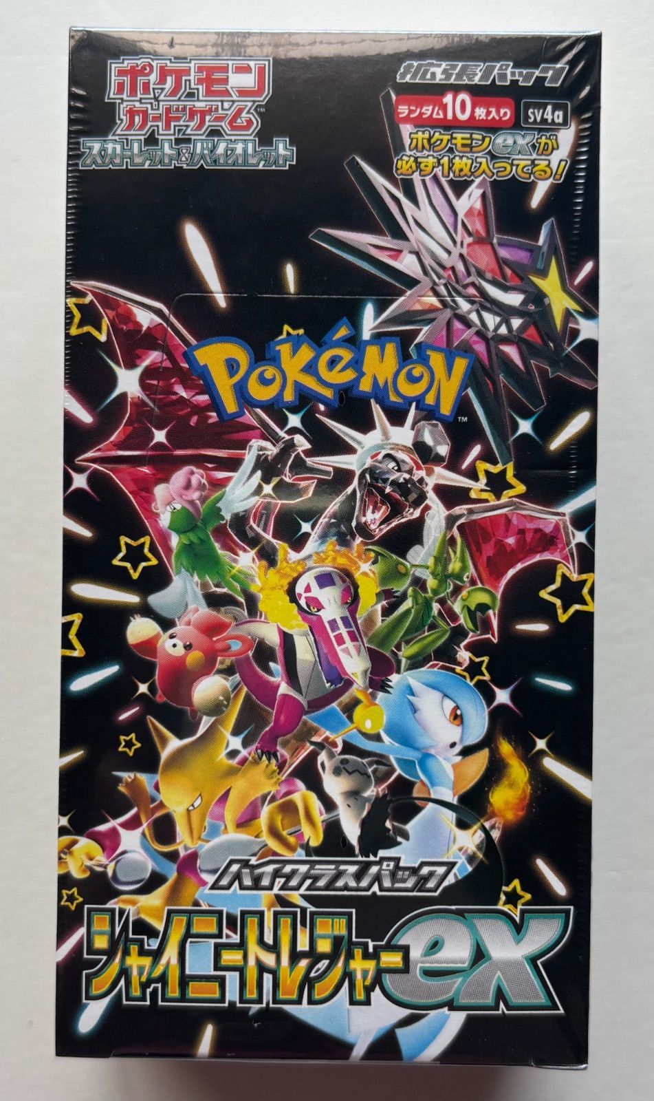 シャイニートレジャーex 1box シャイニートレジャーex 1BOX シュリンク付き - ポケモンカード