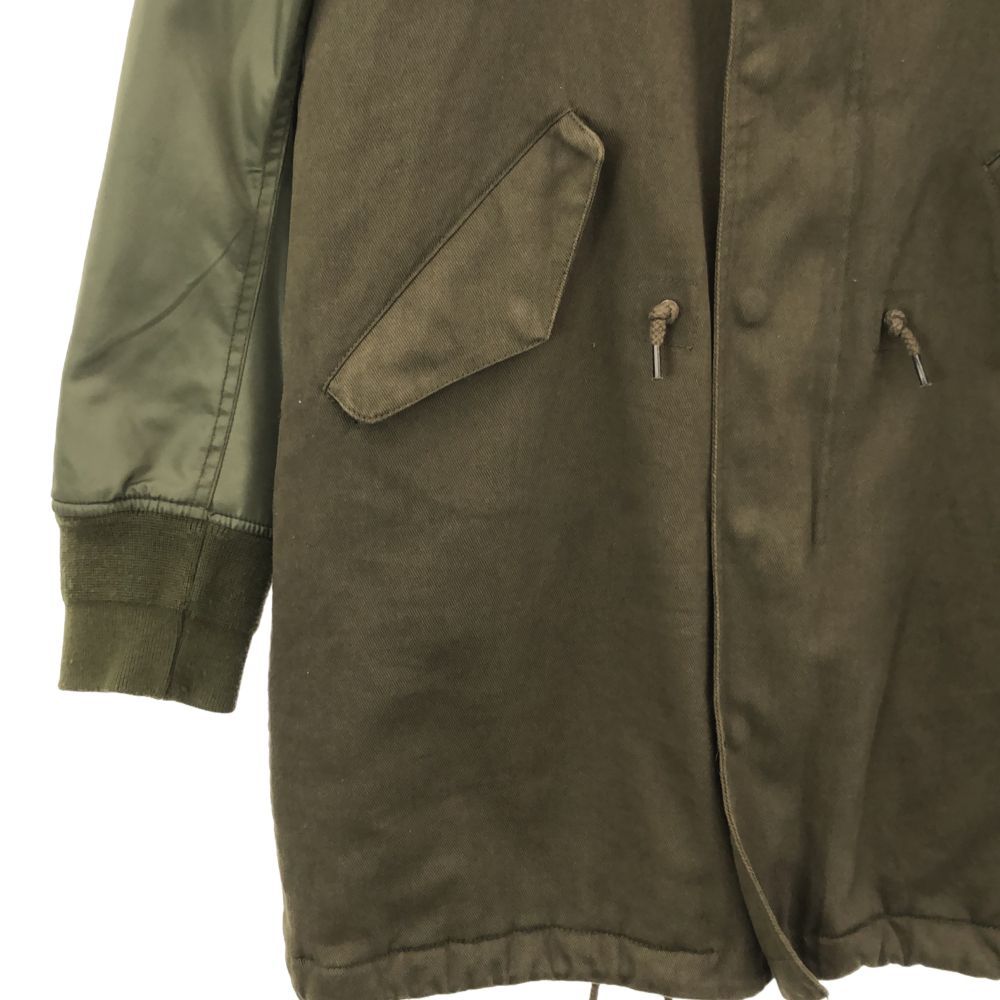バーリン Thinsulate 長袖 モッズコート M カーキ系 Balyn ミリタリー 