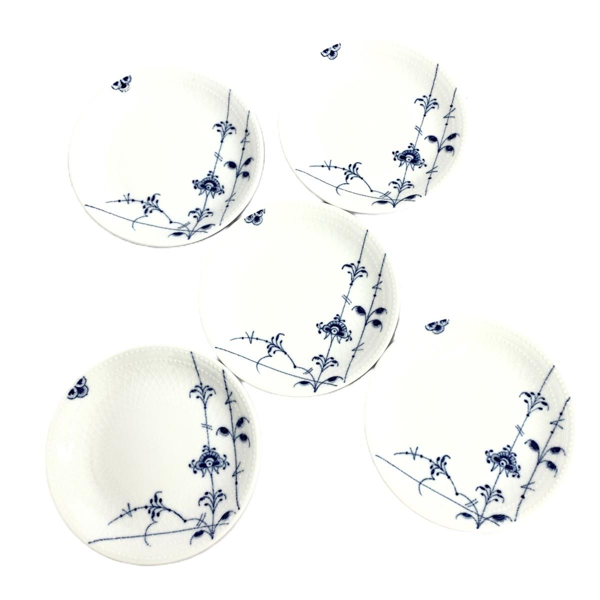 美品　ロイヤルコペンハーゲン ブルーパルメッテ プレート 5枚セット 15cm 楽天市場】ロイヤルコペンハーゲン ブルーパルメッテ プレート 5枚