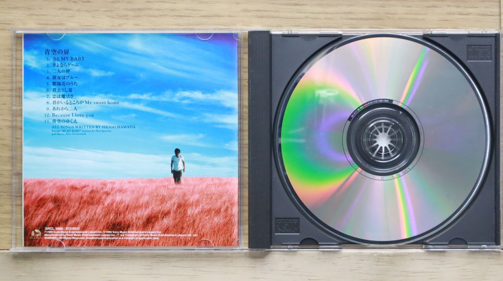 MD ミニディスク 浜田省吾 青空の扉 初夏の頃 見本盤 2枚セット 国内盤CD☆浜田 省吾/Shogo Hamada□ 青空の扉~THE DOOR FOR THE