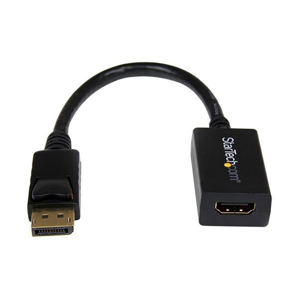 まとめ StarTech.com DisplayPort-HDMI変換アダプタ 5.1ch音声出力対応 オス|メス 1920×1200対応 ブラック DP2HDMI2 1個 ×3セット