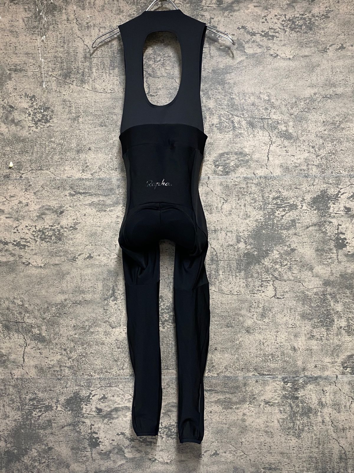 JJ780 ラファ Rapha CORE WINTER TIGHTS WITH PAD ビブタイツ 黒 XS 裏起毛