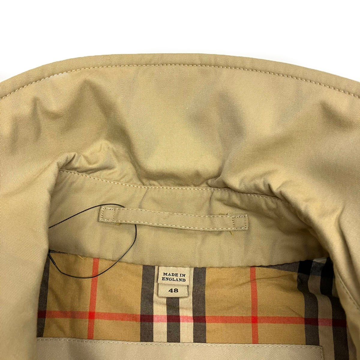 BURBERRY バーバリー THE KENSINGTON MEDIUM 裏ノバチェックトレンチコート 4073483 ベージュ 48