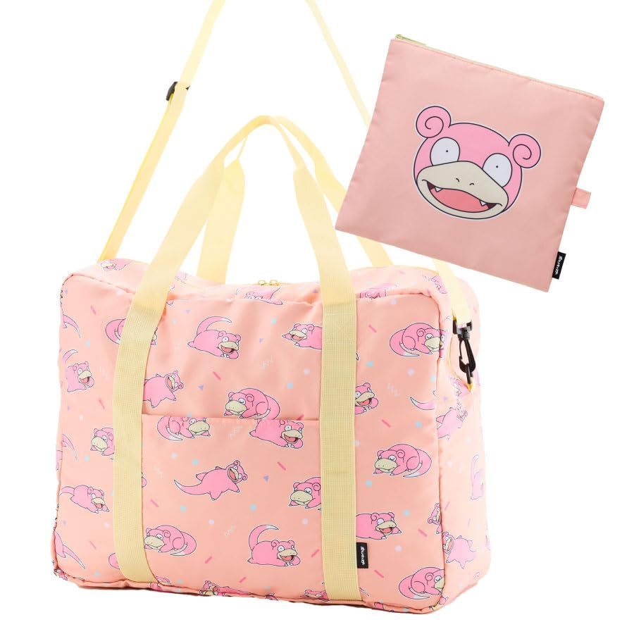 ゴーウェル ポケモン ポーチにしまえるキャリーオンバッグ 35 L ヤドン | ポケットモンスタートラベルグッズ 旅行用品 旅行グッズ