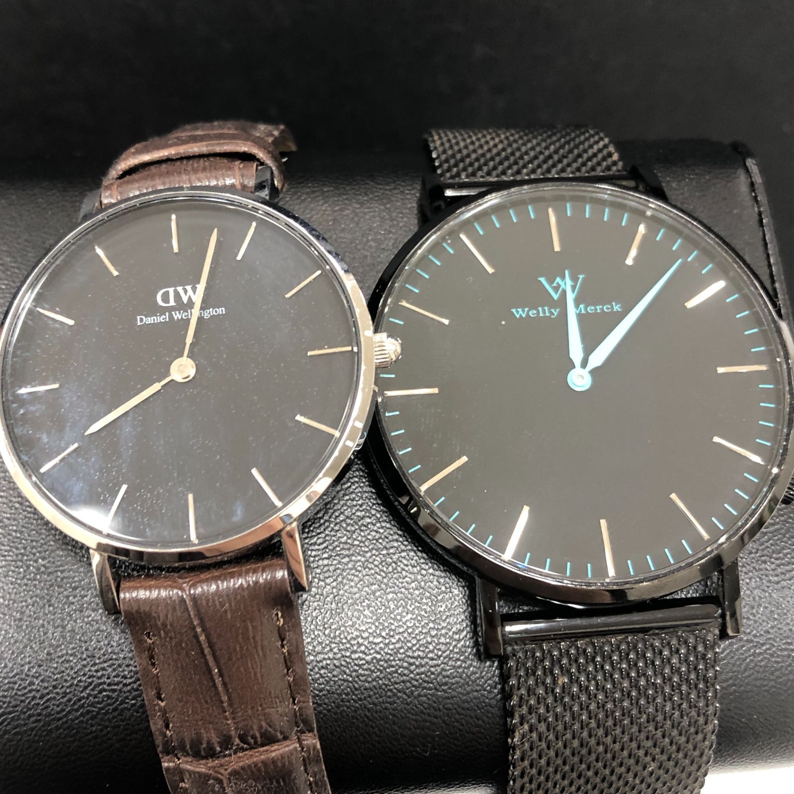 Aフォロー割引あり【ジャンク】ヴィンテージ 時計 腕時計 メンズ Daniel Wellington Classic B32S1 ダニエルウェリントン  Welly Merck