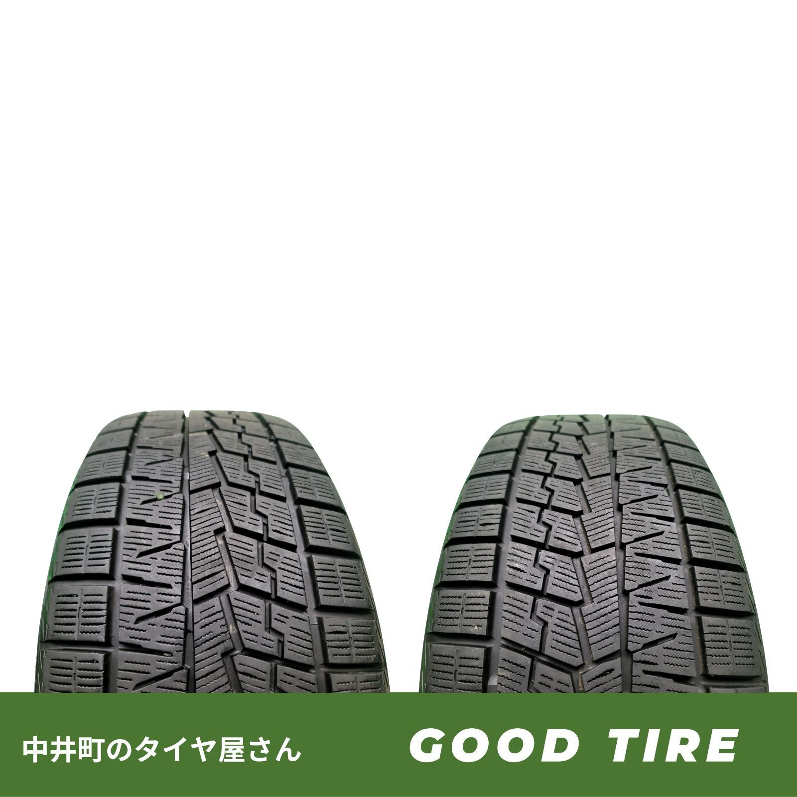 225|55R17ヨコハマICEGUARDIG702025年製冬用2本セット8分山 タイヤタイヤアルファードフーガフォレスター 7055