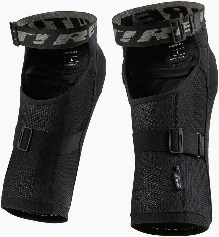 REVIT / レブイット ニープロテクター Scram - ブラック S | FPG058-0010-S