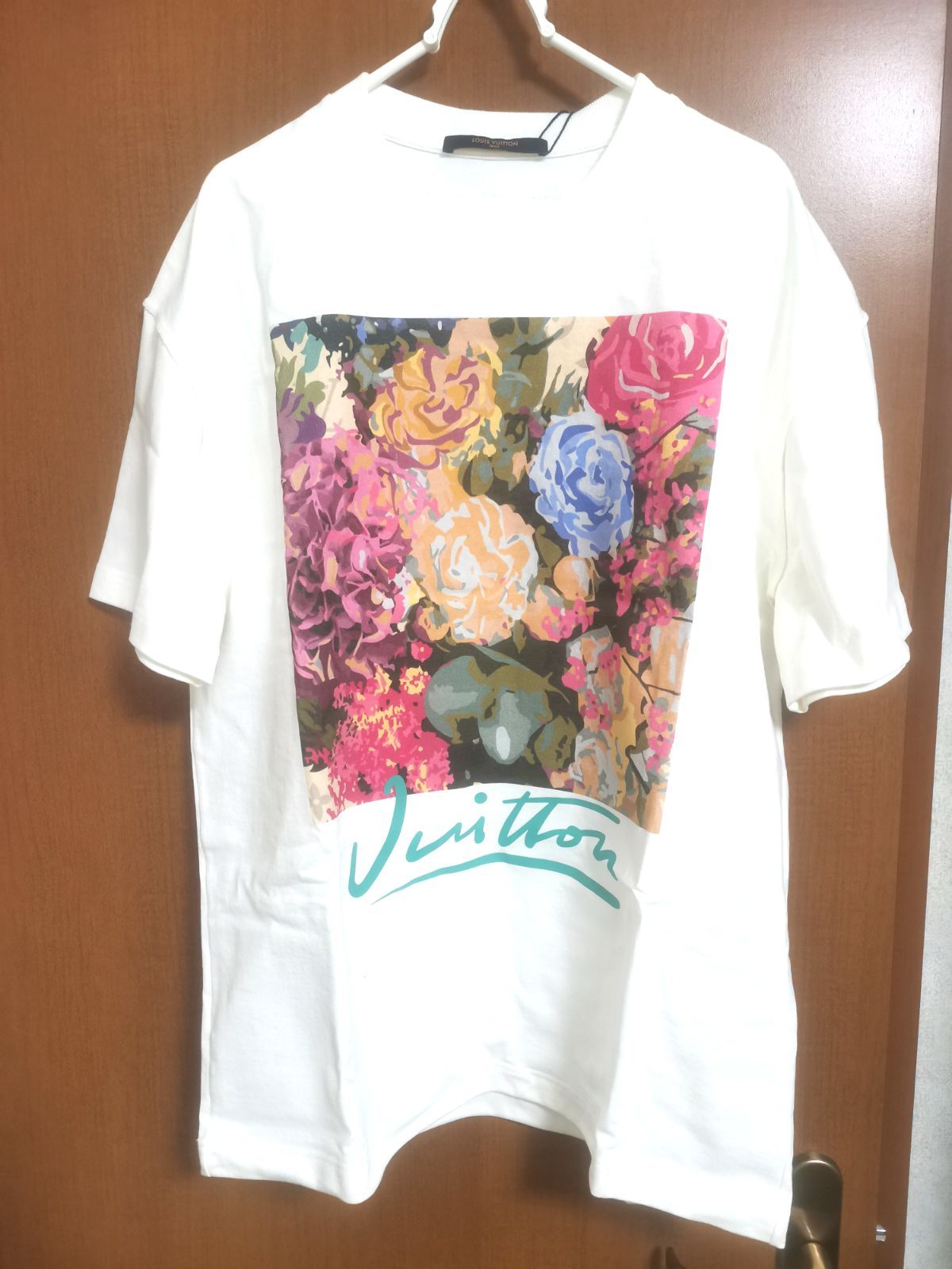 ルイヴィトン フラワータペストリープリントTシャツ サイズM 未使用 日本完売