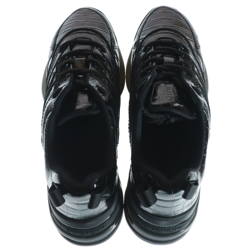 GIVENCHY (ジバンシィ) GIV 1 SNEAKERS クロコ型押し レザー