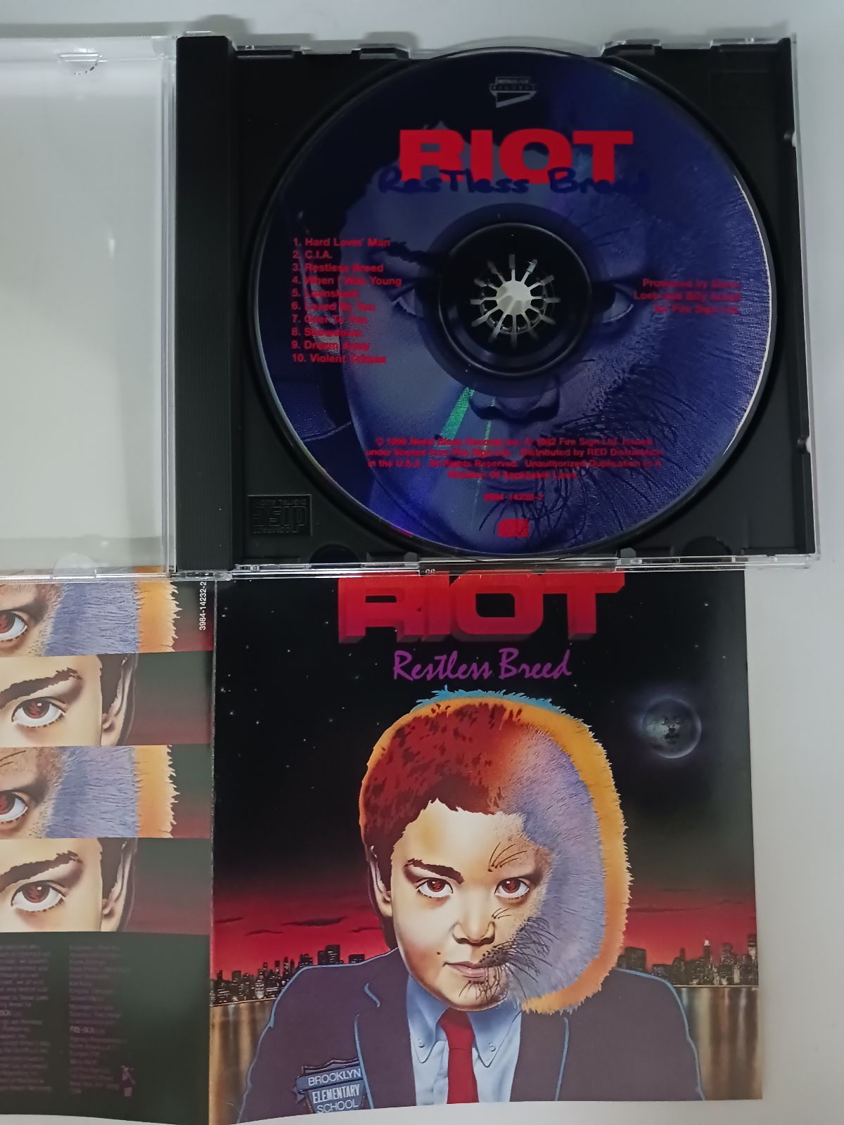 デジタルリマスター盤！RIOT / ライオット / RESTLESS BREED Riot “Restless Breed” | Metal Blade Records