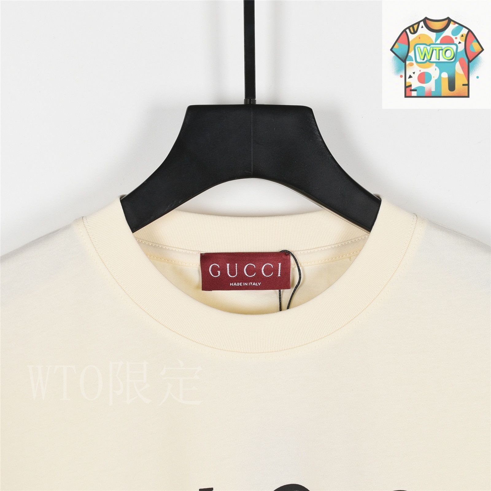 【GUCCI】グッチ 2025ss ロゴTシャツ ホワイト 今日特価】Gucci グッチ 2025 春夏 ショー限定 ロゴ T シャツ-3