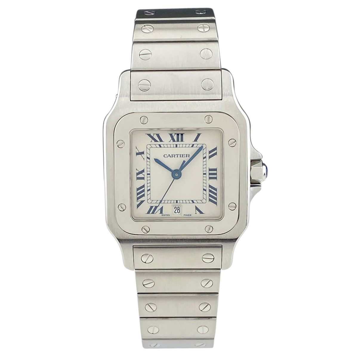 カルティエ CARTIER サントスガルベ LM W20060D6 腕時計 SS クォーツ