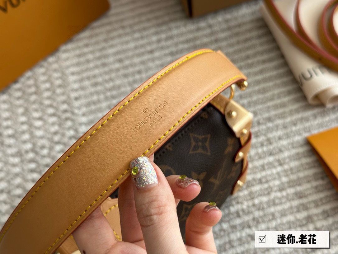 【コンパクト】Louis Vuitton チェンスリムトランクハンドバッグ 今日特価】LV Side Trunk Mini ルイ・ヴィトン サイド トランク
