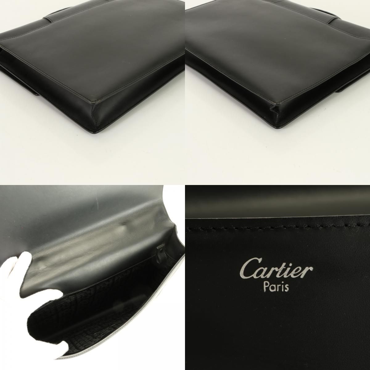 美品 カルティエ マスト ライン トラディション レザー ビジネス 