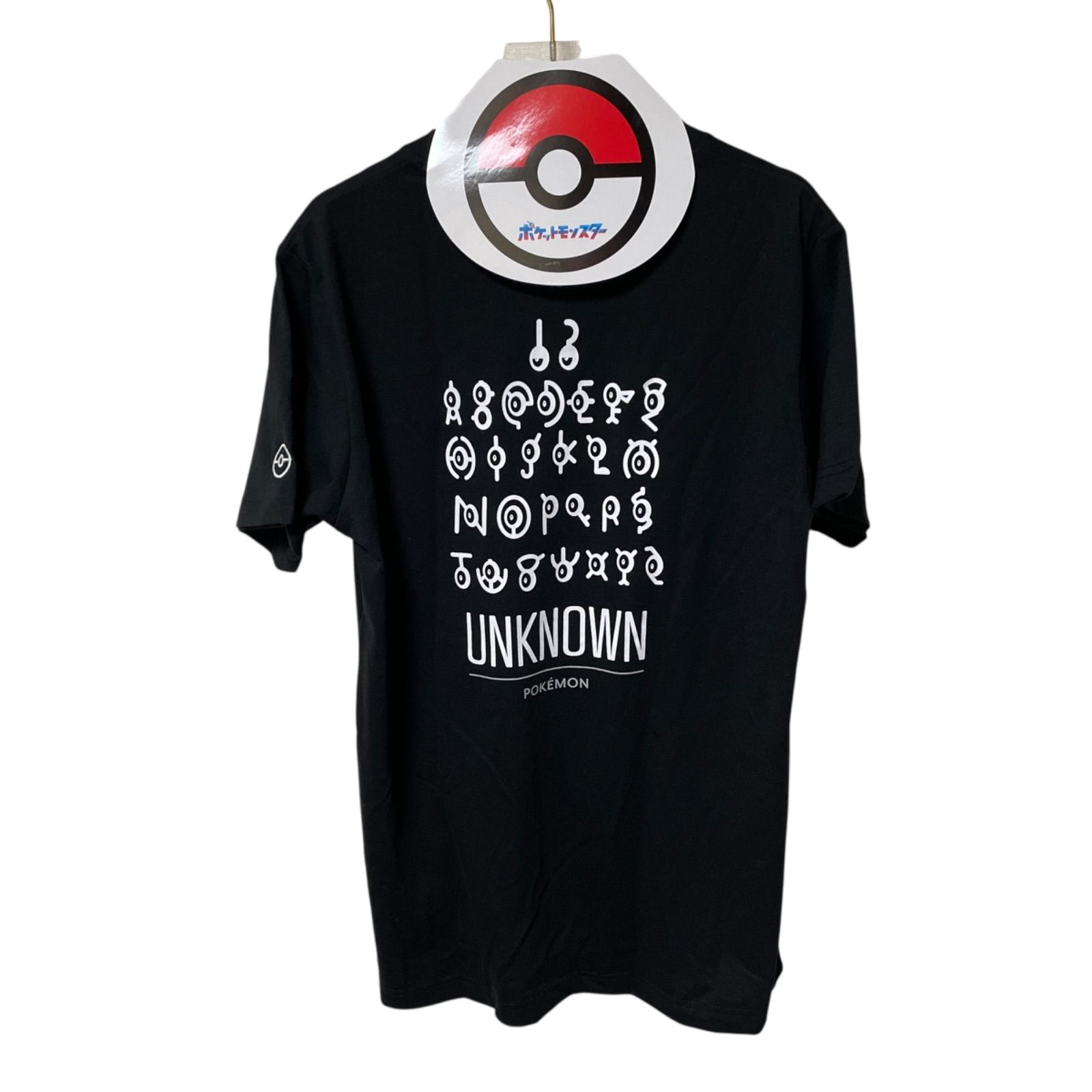 ポケモン 半袖Tシャツ アンノーン ブラック ロゴ - メルカリ