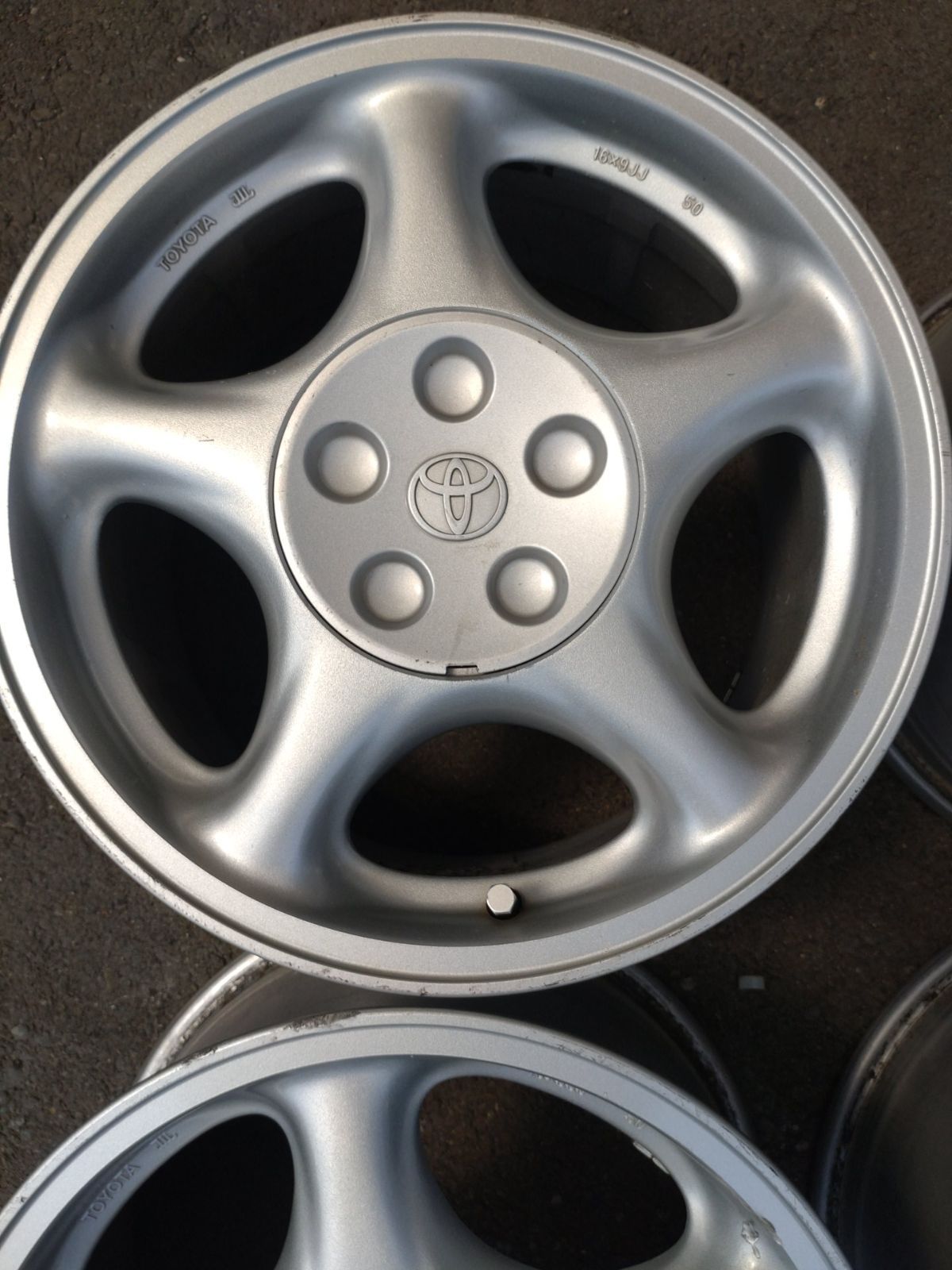 希少♪ TOYOTA トヨタ JZA80 スープラ 純正ホイール 16インチ 9J+50