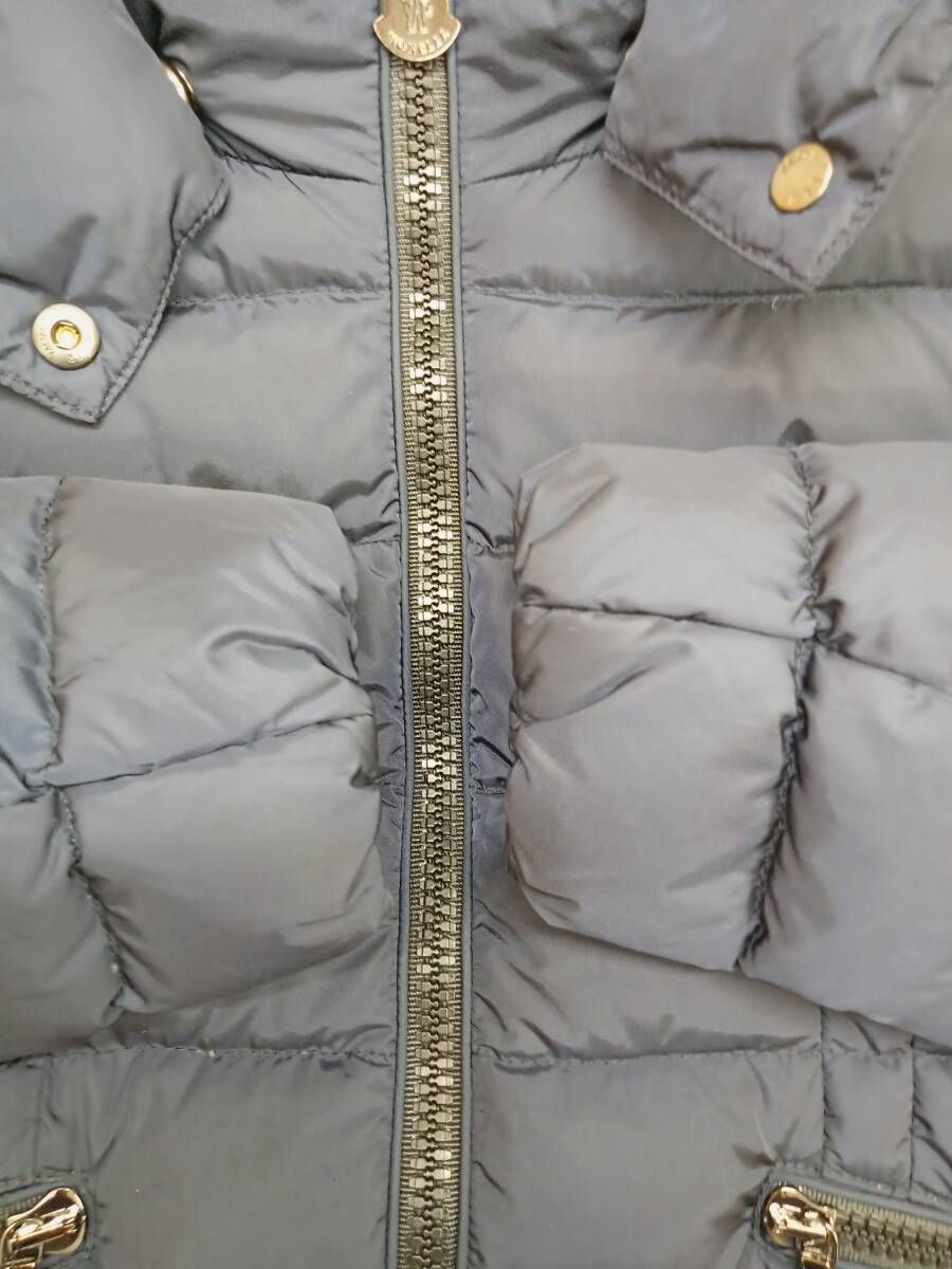  MONCLER モンクレール CHARPAL ダウンコート 4 anni 104 cm ネイビー 冬 その他 コート