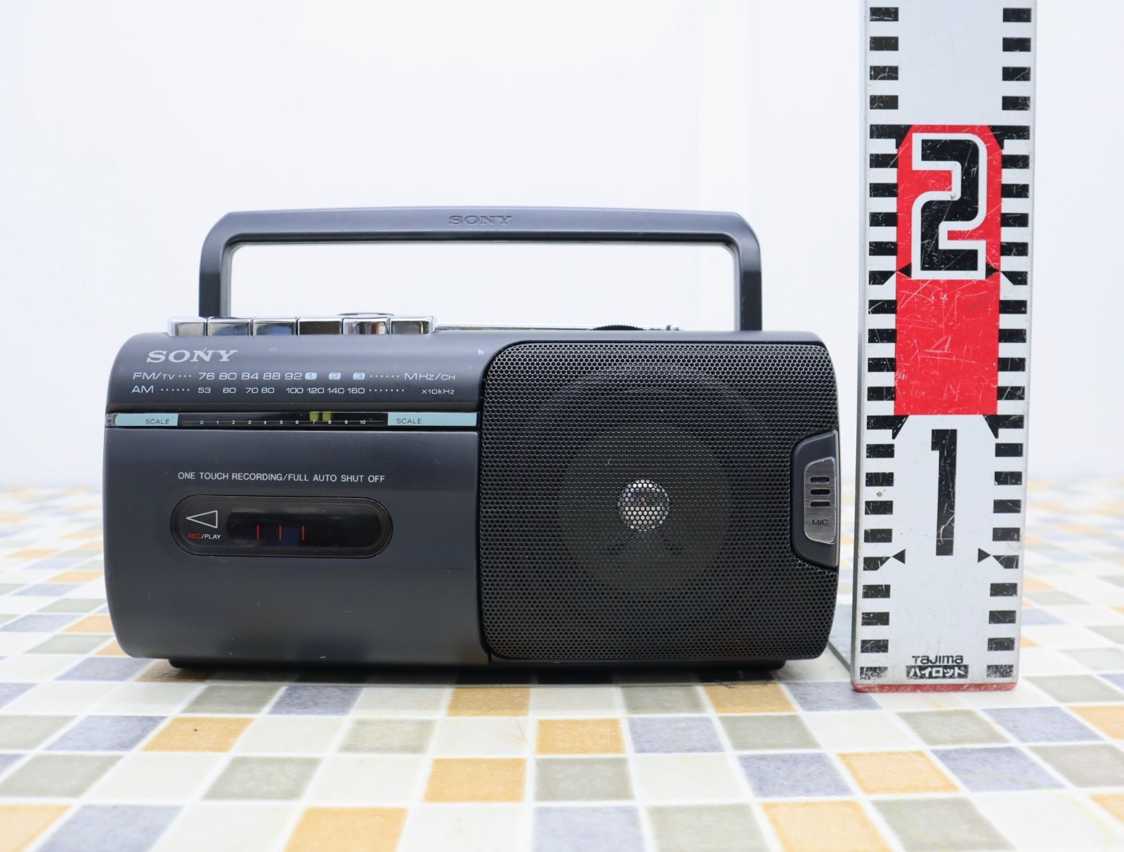 SONY ソニー カセットレコーダー CFM-120TV ラジカセ 昭和レトロ スーパーセール - ラジオ・コンポ