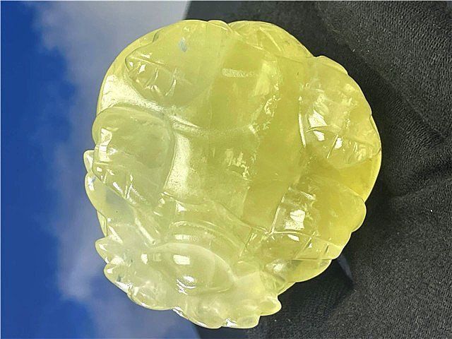 シトリン龍亀(高品質) ◇限定入荷！◇極上超透明シトリン【黄水晶】！◇財運を高める瑞