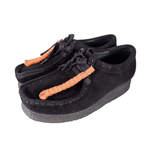 クラークス WALLABEE WOMENS BLACK SUEDE 26155522 measurement_23_point_5_centimeters 並行輸入品