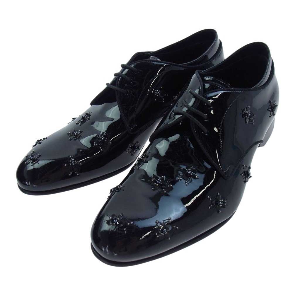 DIOR HOMME ディオールオム bee 蜂 装飾 エナメル レザー ダービー