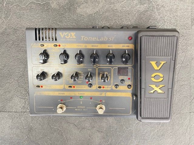 エフェクター【中古】VOX ヴォックス 真空管搭載 マルチエフェクター Tone Lab ST 本体のみ 現状品 楽器 機材/59412