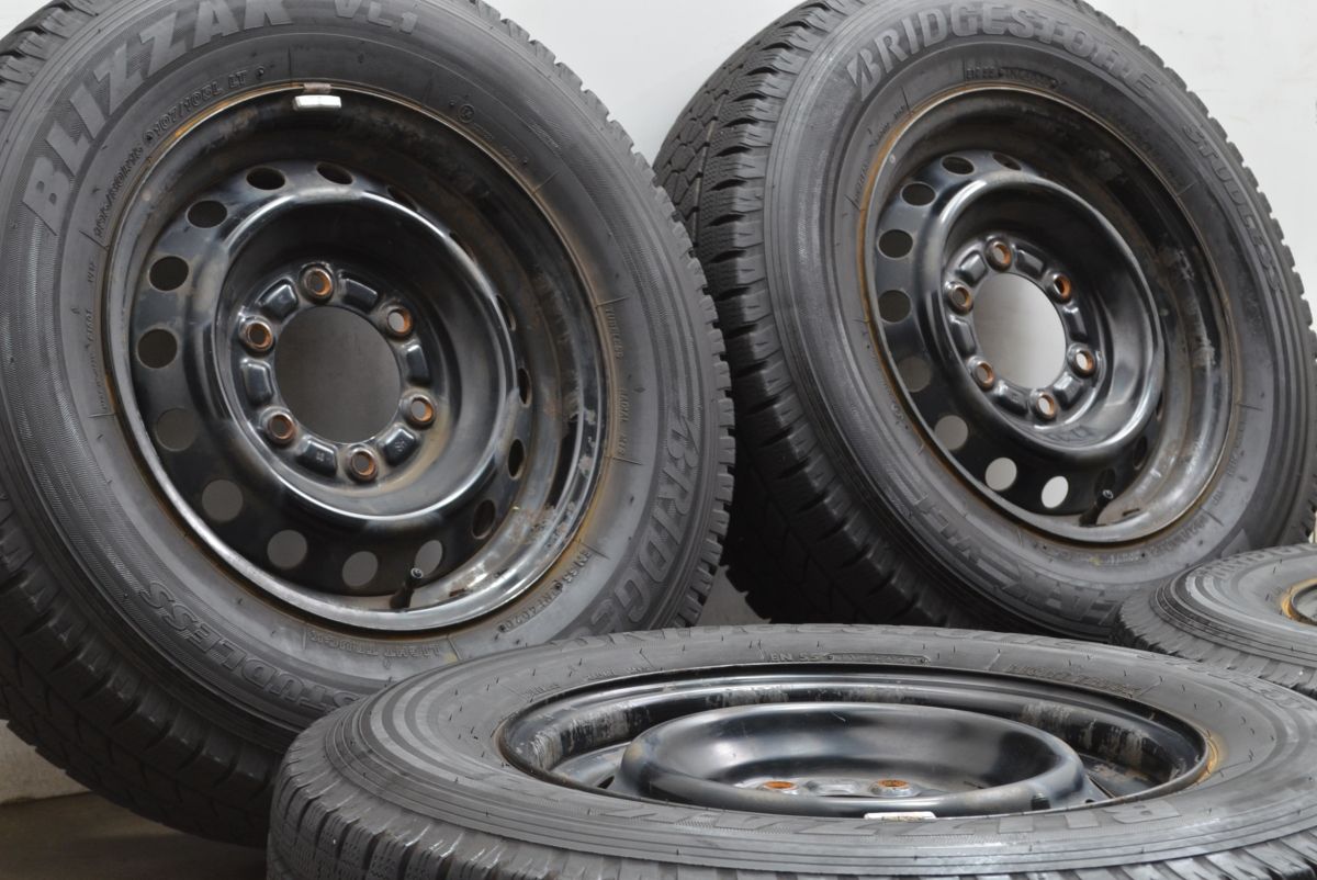 ハイエース 195/80R15 ブリヂストン VL1 スタッドレス4本セット BS