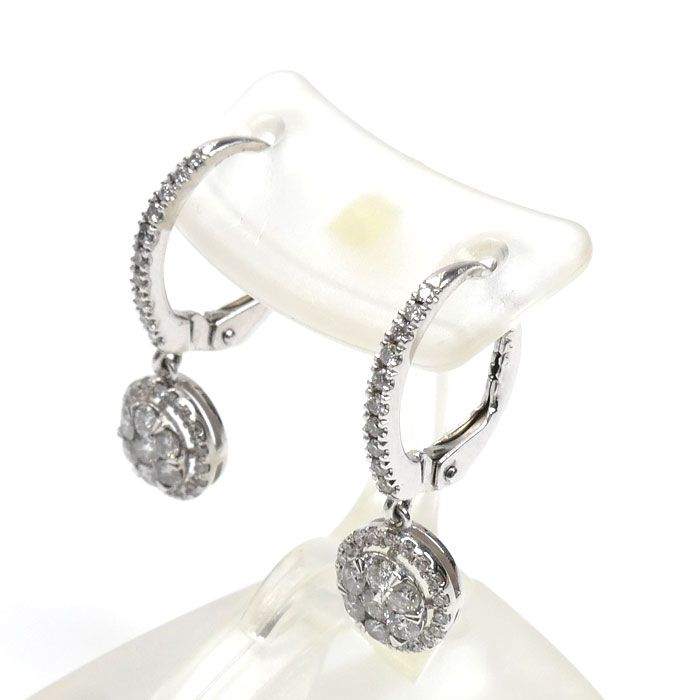 最終値下げ】Vendome Aoyama ダイヤモンドネックレス K18 WG