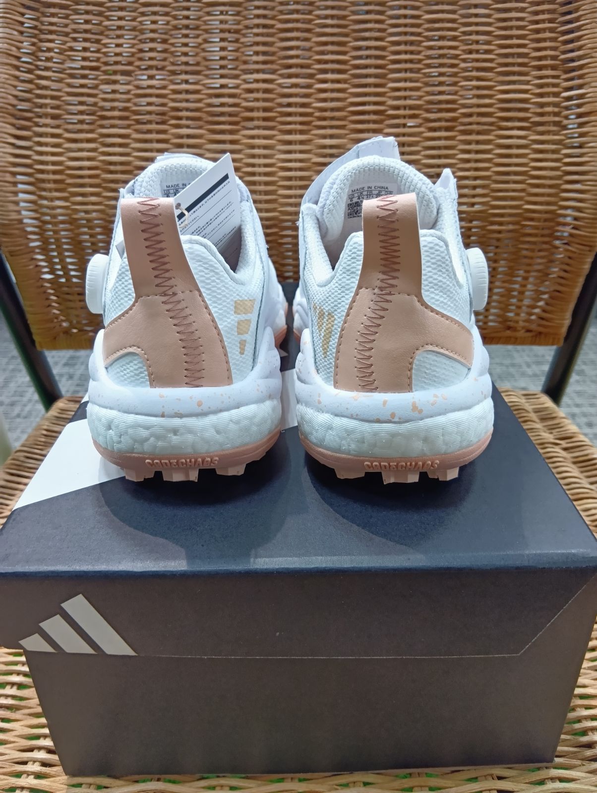  LdSh アディダス スパイクレスシューズ ウィメンズ コードカオス 25 ボア NKZ 95 レディース ゴルフシューズ 靴 モデル adidas 日本 シューズ(女性用) ゴルフ