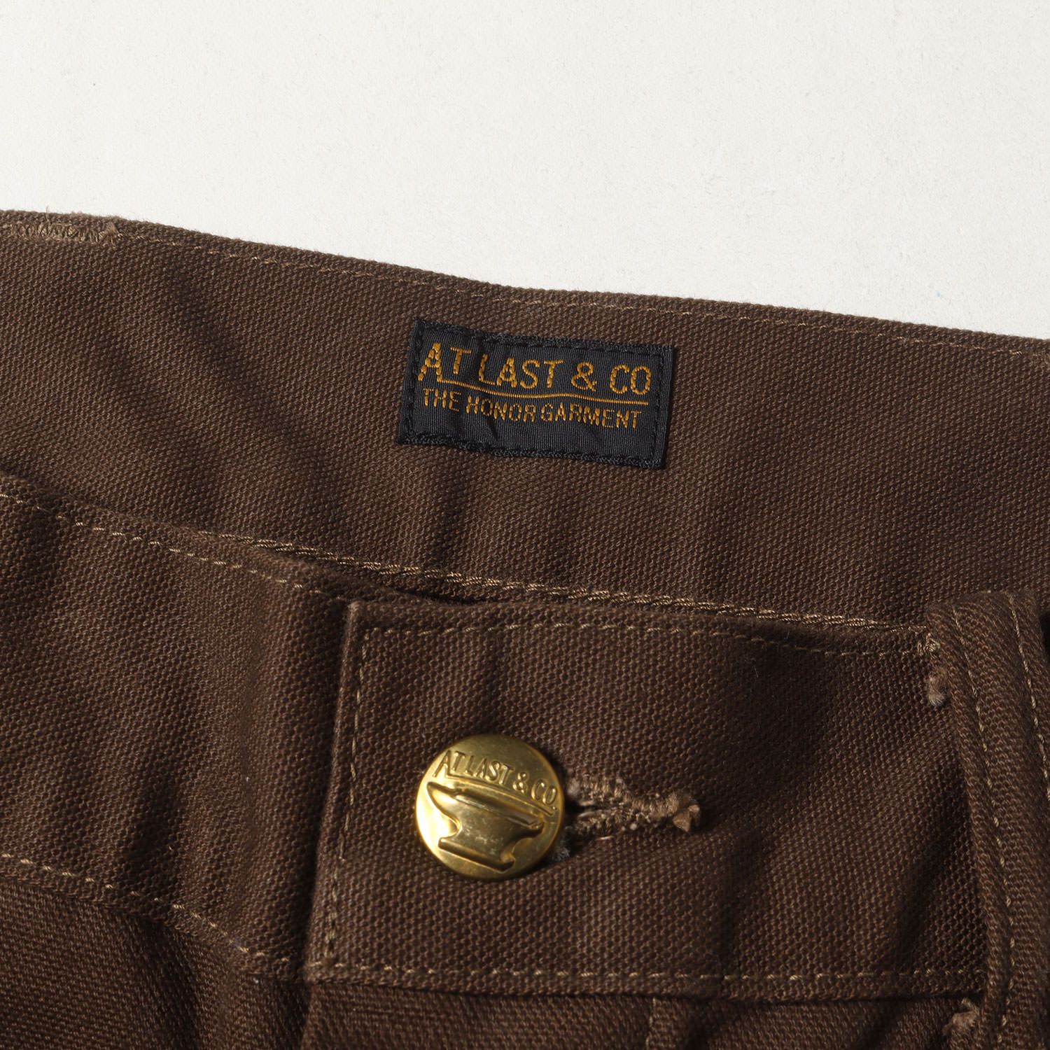 美品 At LAST&CO アットラスト パンツ サイズ:34 Lo212 バックルバック