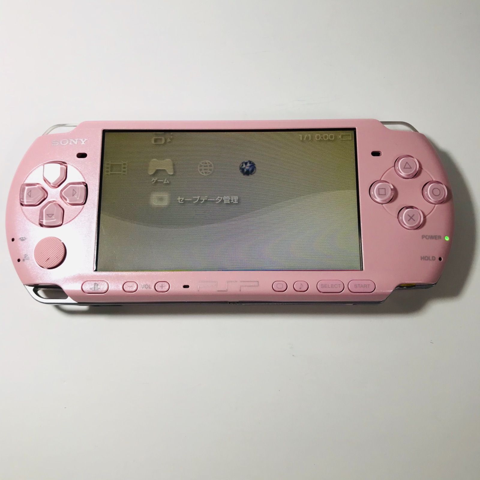 式 【美品】【レアカラー】PSP 3000 すぐ遊べるセット(ブロッサム