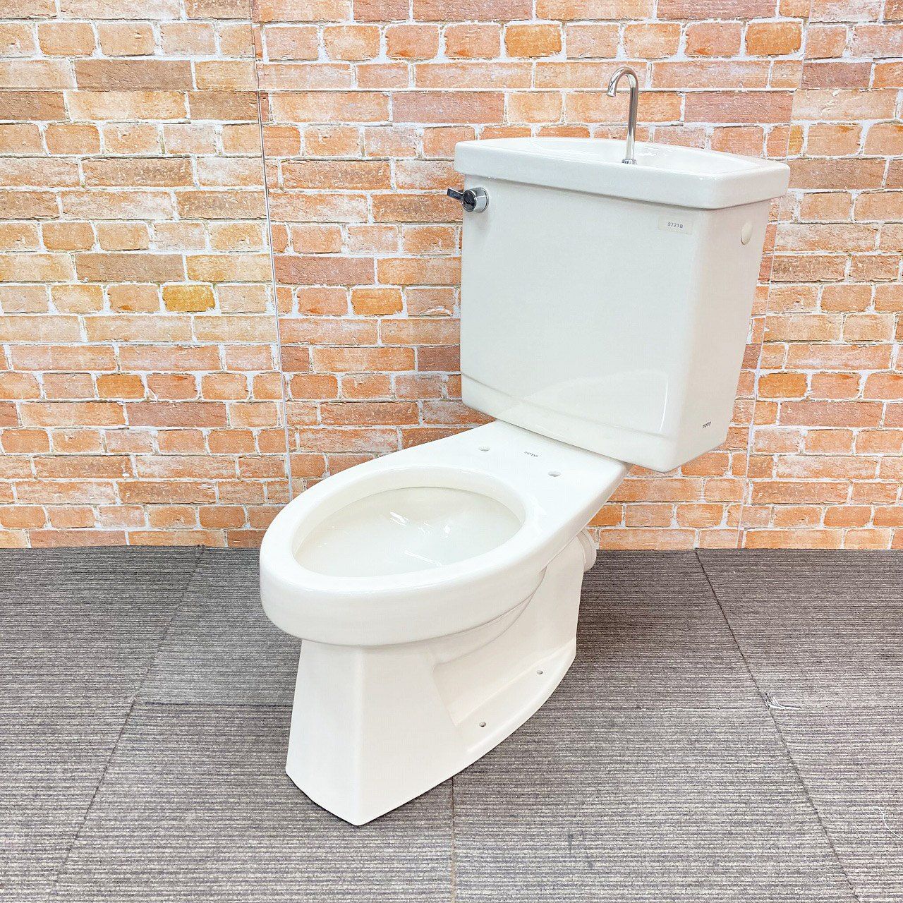 品 TOTO トイレ 洋式便器 壁排水 C721PR 排水芯155mmと タンク S721B 一式セット 54R アイボリー 43J092601