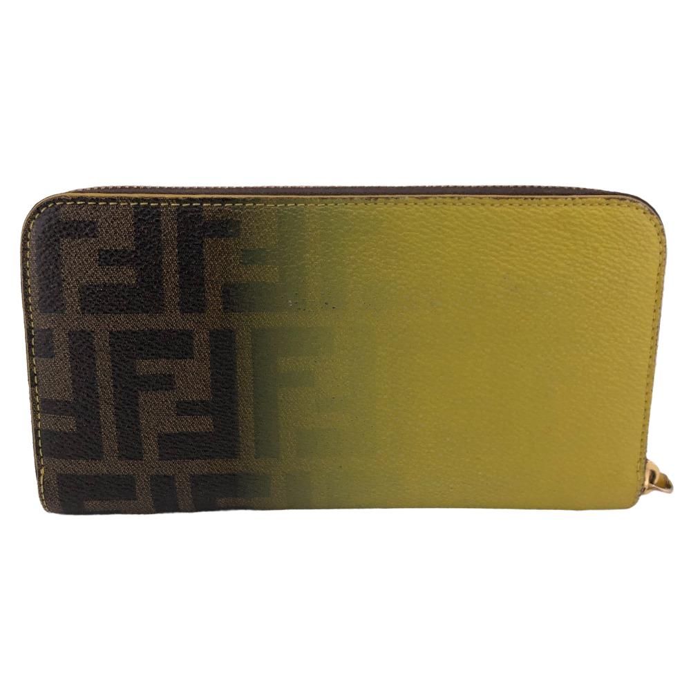 楽天市場】【財布】FENDI フェンディ ズッカ ズッカ柄 ラウンド