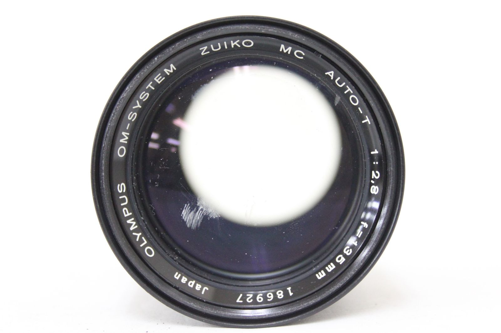 返品保証】 オリンパス Olympus Zuiko MC Auto-T 135mm F2.8 前後