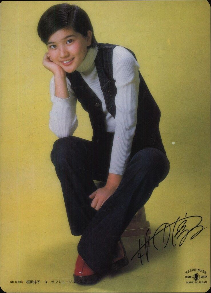 下敷き 桜田淳子 桜田淳子 3 - メルカリ