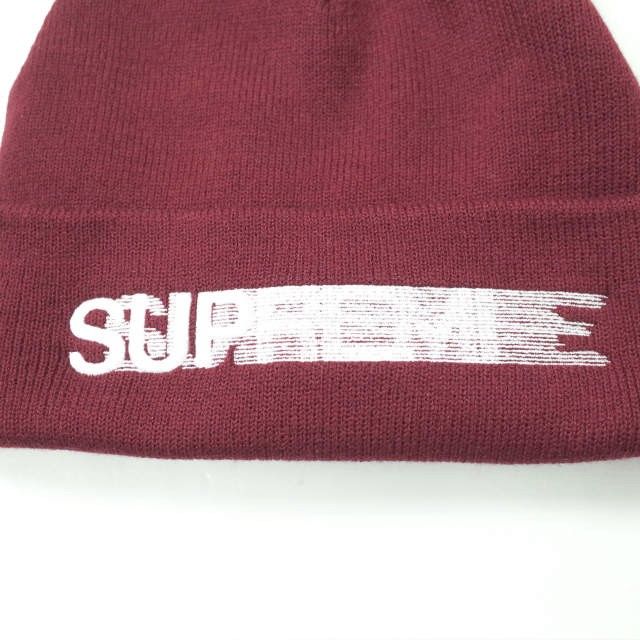 新品 SUPREME シュプリーム 23SS Motion Logo Beanie モーションロゴ