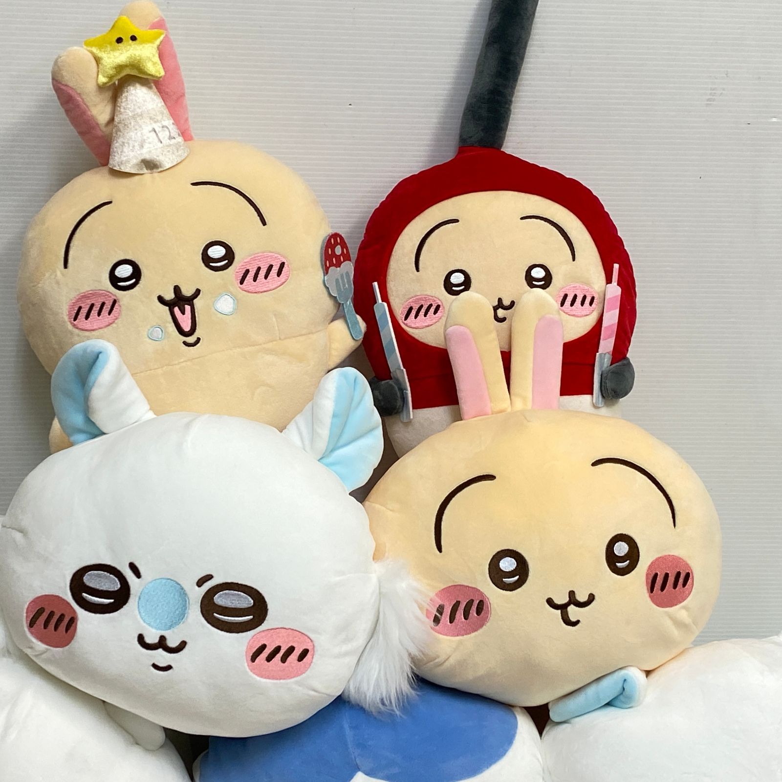 △【2個口発送】 ちいかわ ぬいぐるみ まとめ 中古品