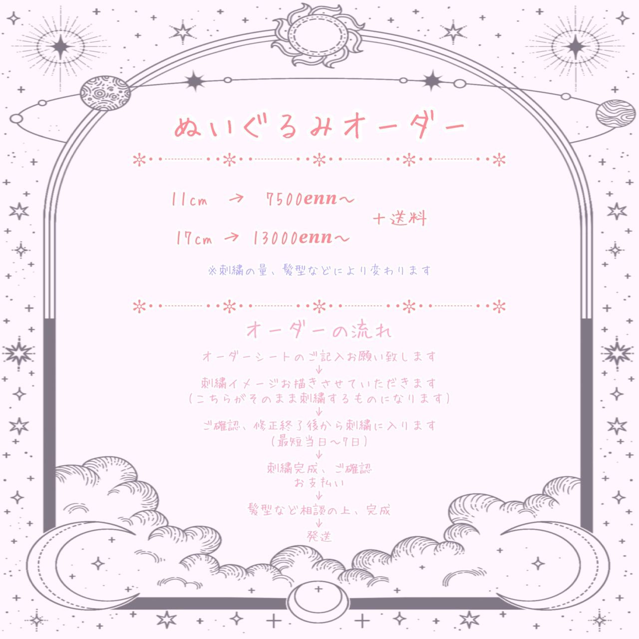 なな様オーダーページ なな様オーダー専用ページ