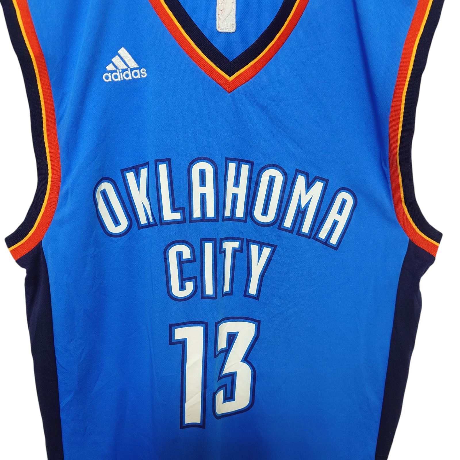 adidas - 【adidas】 NBA オクラホマシティサンダー ゲームシャツ S-1938 adidas】 NBA オクラホマシティサンダー ゲームシャツ S-1938