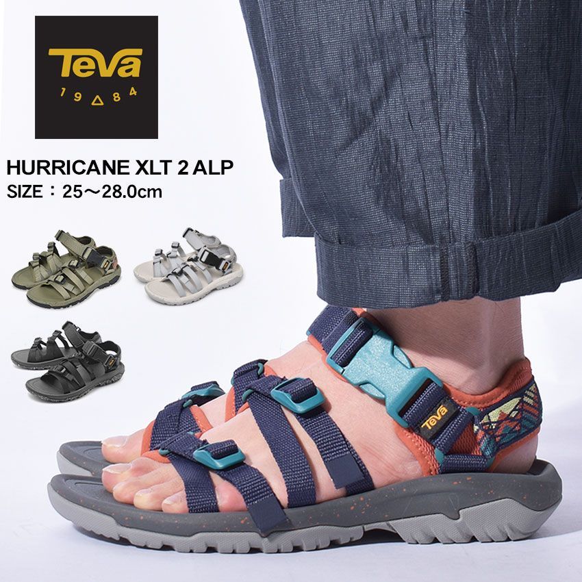テバ サンダル 1100033 メンズ ハリケーン XLT 2 アルプ TEVA カラー:03.ブラックオリーブ 品番：1507-0107