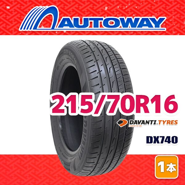 AUTOWAY】 新品 215/70R16 サマータイヤ DAVANTI DX740 16インチ 1本