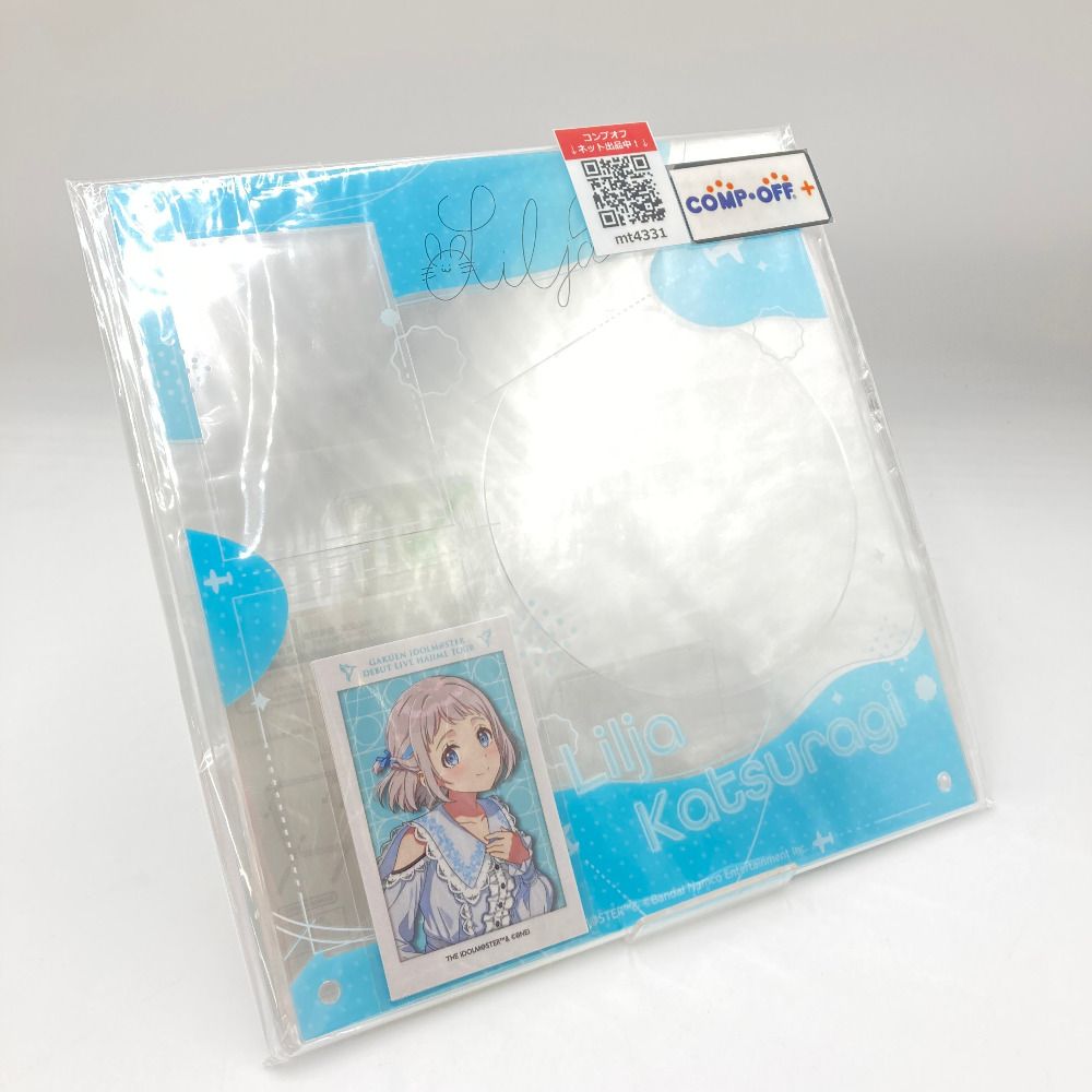 葛城リーリヤ 開催記念 公式CDディスプレイスタンド(カード2枚