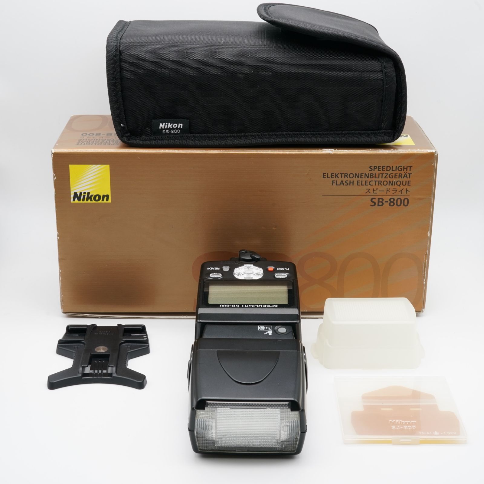 超極上 Nikon ニコン スピードライト SB-800 あると嬉しい元箱付