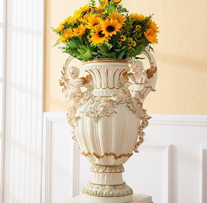 ヨーロッパ風 上品である花瓶 置物 アンティーク エレガント4