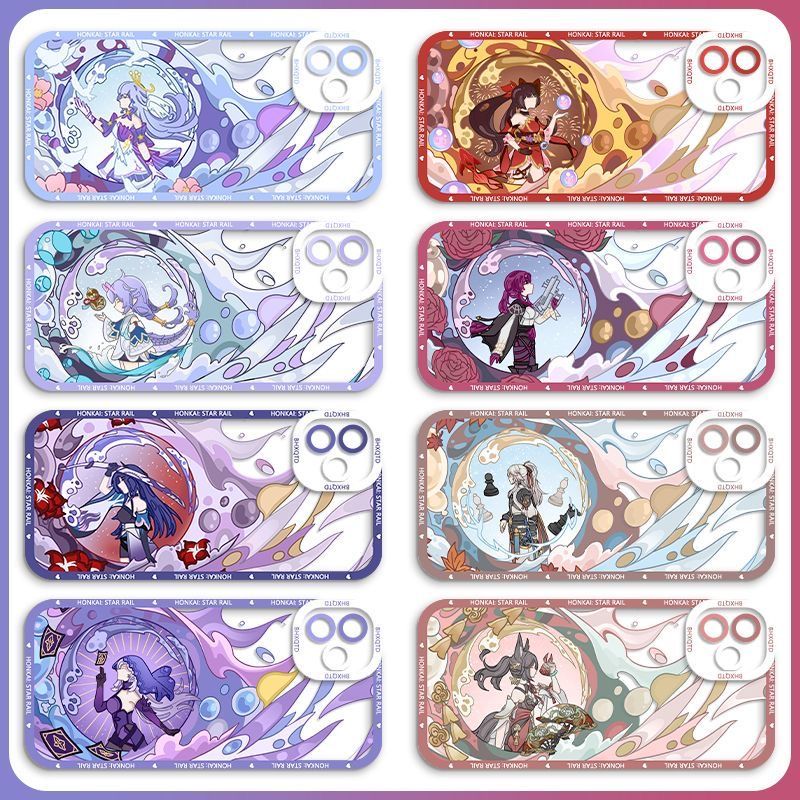 崩壊：スターレイル 複数機種あり スマホケース（海島）iPhone15 知更