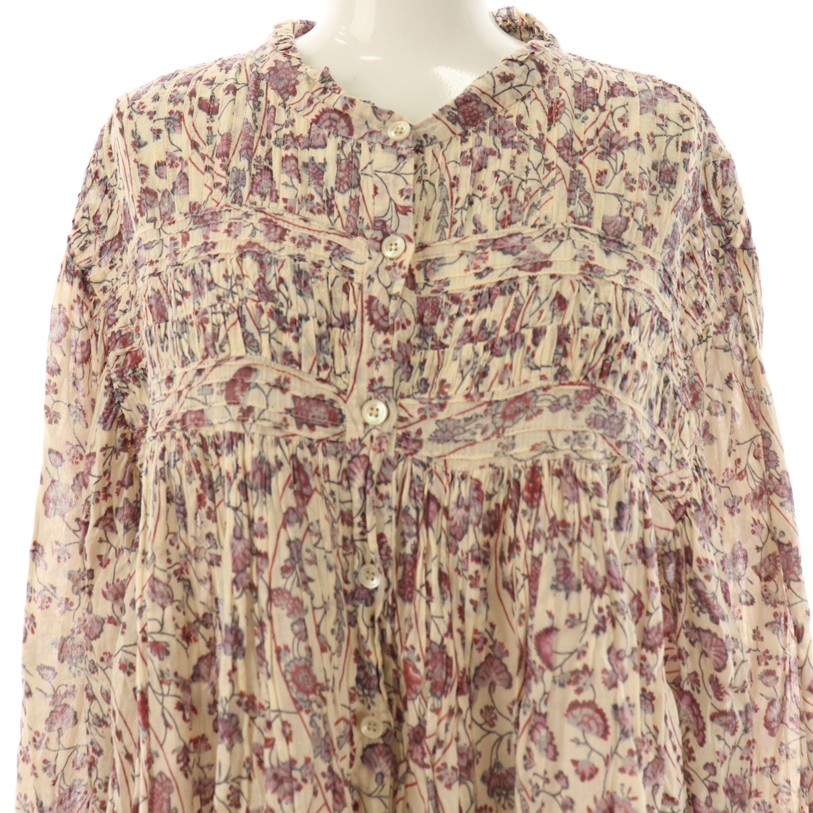 16日まで出品　イザベルマランエトワール　コットン　ブラウス　34 イザベル マラン エトワール ISABEL MARANT ETOILE コットン