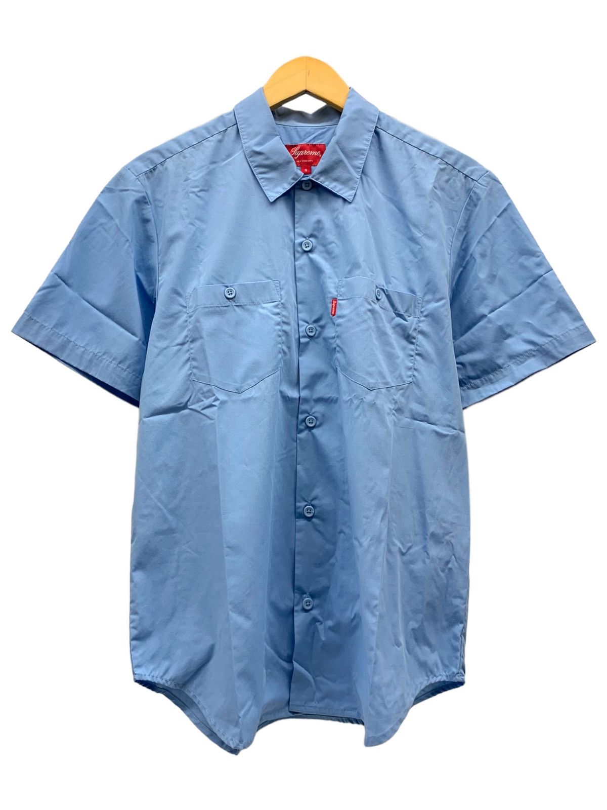 Supreme (シュプリーム) 16SS マリア刺繍T/Cワーク半袖シャツ Mary 