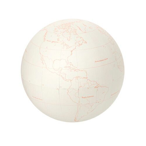 (まとめ）#デザインフィルノックス 地球儀 PLT5013-地球儀 150mm クリーム 777-169-49 【×3セット】